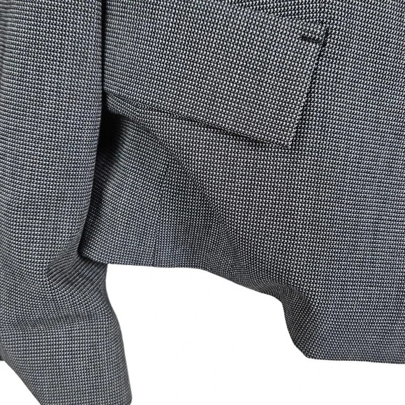 Rafaella Women's Blazer‎ Jacket Lined Black Size 14 Vintage - Picture 8 of 9